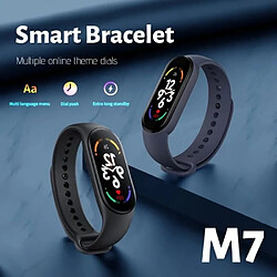 M7Magnétique Noir-Montre intelligente de sport M7 pour hommes et femmes, bracelet intelligent, fréquence card