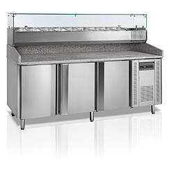 Table à Pizza avec Module pour Garniture PT1300 + VK38-200 - TEFCOLD