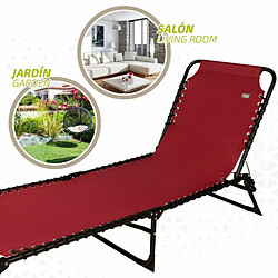 Chaise longue Aktive 190 x 32 x 58 cm pas cher