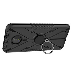 Coque en TPU 2-en-1, airbag quatre coins avec béquille pour votre Nokia C10/C20 - noir