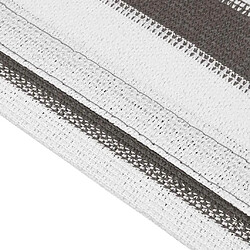 Acheter vidaXL Tapis de tente 300x500 cm anthracite et blanc