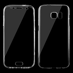 Wewoo Coque Transparent pour Samsung Galaxy S7 / G930 0.75mm Double-face Ultra-mince TPU Housse de protection