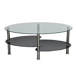 Maison Chic Table basse pour salon | Table à café avec design exclusif Noir -GKD15808