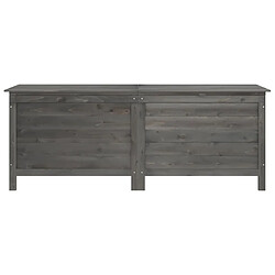 Avis vidaXL Boîte de rangement 150x50x56.5 cm - Anthracite