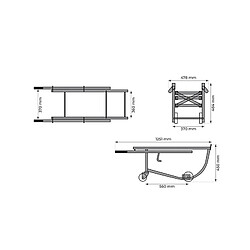 Acheter Chariot porte-fût basculant galvanisé 300kg DF10 Stockman