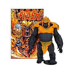 Mc Farlane DC Direct - Figurine Megafigs et comic book Page Punchers Gorilla Grodd (The Flash Comic) 30 cm