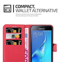 Acheter Cadorabo Coque Samsung Galaxy J3 2016 Etui en Rouge