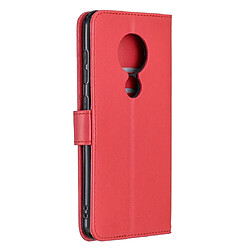 Avis Wewoo Housse Coque Etui à rabat horizontal pour Nokia 6.2 / 7.2 Texture Crazy Horse avec porte-cartes et & Portefeuille et cadre photo Rouge