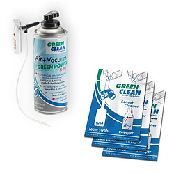 Greenclean GREEN CLEAN SC6000 Kit de nettoyage Mini Vacuum (400ml + swabs) pour capteur plein format