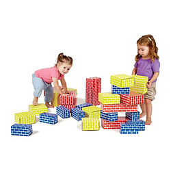 BSM Lot de 45 Pieces de cartons Edu Blocs