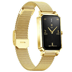 Yonis Montre Connectée Femme Ecran Couleur 1.13 Pouces IP68