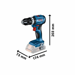 Acheter Perceuse à Percussion BOSCH Professional GSB 18V-45 18 V