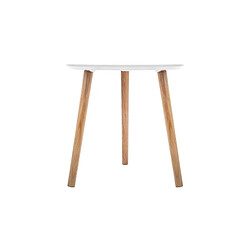 Acheter Atmosphera, Createur D'Interieur Lot de 3 tables à café Mileo Blanc - Atmosphera