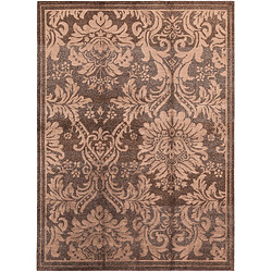 Vidal Tapis de laine 244x175 brun Darya 