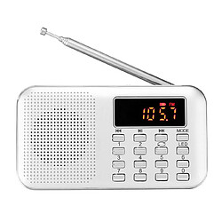 Universal L218 mini radio polyvalente pour les personnes âgées portables sport en plein air carte MP3 radio |