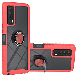 Coque en TPU anti-chute avec béquille pour votre TCL Stylus 5G - rouge