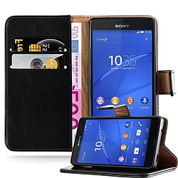 Cadorabo Coque Sony Xperia Z3 COMPACT Etui en Noir