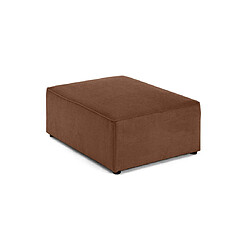 Bestmobilier Topaze - pouf - en tissu