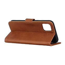 Acheter Wewoo Housse Coque Pour Galaxy Note 10 Lite / A81 cuir de vachette étui en à rabat horizontal avec support et fentes cartes et portefeuille marron