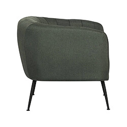 Avis Habitat Et Jardin Fauteuil en tissu Diana - 1 place - Gris foncé