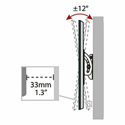 Support de TV Haeger 5608475 23" - 37"