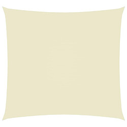 Maison Chic Voile d'ombrage | Voile de parasol | Toile d'ombrage tissu oxford rectangulaire 2,5x3 m crème -MN58214