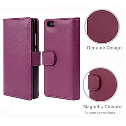 Cadorabo Coque Huawei P8 LITE 2015 Etui en Violet pas cher