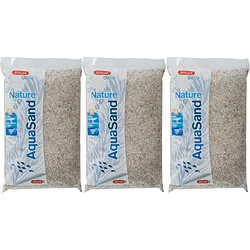 ZOLUX Sol décoratif Aquasand quartz blanc 5kg (Lot de 3).