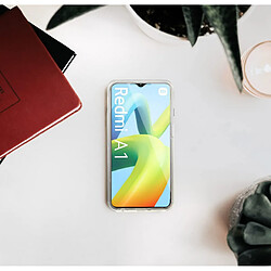 Acheter Htdmobiles Coque pour Xiaomi Redmi A1 / A1 Plus - housse etui silicone gel fine 360 integrale (avant et arriere) + verre trempe - TRANSPARENT