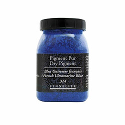 Raphael Pigment pour création de peinture - pot 90 g - Bleu outremer français