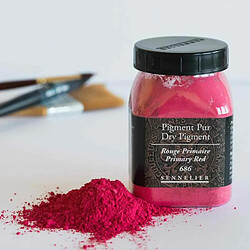 Raphael Pigment pour création de peinture - pot 110 g - Rouge primaire