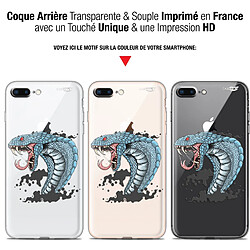 Avis Caseink Coque arrière Apple iPhone 7/8 Plus (4.7 ) Gel HD [ Nouvelle Collection - Souple - Antichoc - Imprimé en France] Cobra Draw