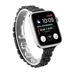 Bracelet en métal noir pour votre Apple Watch Series 6/SE/5/4 40mm/Series 3/2/1 38mm