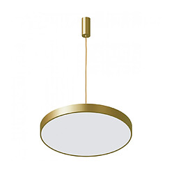 Luminaire Center Suspension moderne Orbital Sablé doré