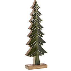 Avis Amadeus Sapins décoratifs en bois de manguier vert (Lot de 3).