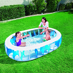 Piscine Gonflable pour Enfants Bestway Elíptica 229x152x51 cm Bleu