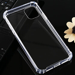 Acheter Wewoo Coque Souple pleine protection antichoc à quatre angles pour iPhone 11 Transparent