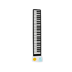 IMITATION MUSIC INSTRUMENT 49 Type Clavier De Porte Enfants Piano Électronique-Noir