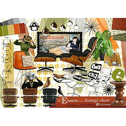 Avis Ravensburger- Puzzle 1000 pièces Eames Design Classics Collection Fantasy, 16899 6, Multicolore