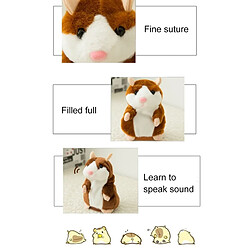 Acheter Wewoo Jeu d'éveil 3 PCS Jouets éducatifs Cartoon Hamster Mignon Devenir Enregistrement sonore Voles Enfants Cadeau D'anniversaire, Livraison Couleur Aléatoire, Taille: 15 * 8 * 8 cm