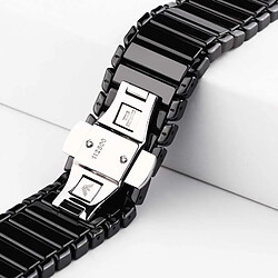 Avis Wewoo Bracelets de montre en céramique noir pour Apple Watch Series 3 & 2 & 1 38mm bande de en délicate