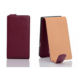 Avis Cadorabo Coque HTC Desire 500 Etui en Mauve