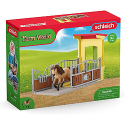 Schleich Box avec Poney Icelandais - Extension Ferme Educative