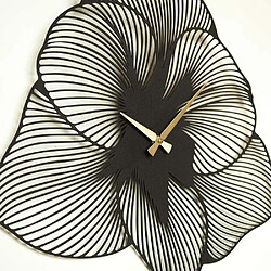 Avis Hanah Home Horloge en métal Azalée 70 cm.