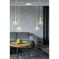 EPIKASA Suspension Traker, Blanc, Acier, 300x300x14 cm pas cher