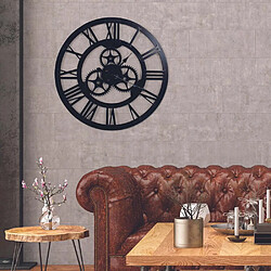 The Home Deco Factory Horloge avec engrenage 70 cm.