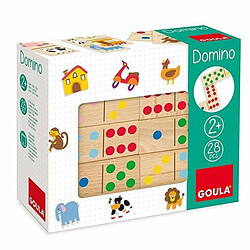 Goula - 50263 - Jouet en Bois - Eveil - Domino - Topycolor