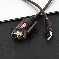 Unitek USB-A - RS-232 1,5 m Noir (USBTS9P)