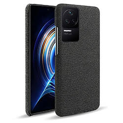 Coque en TPU + PU dissipation de la chaleur, noir pour votre Xiaomi Redmi K50/K50 Pro