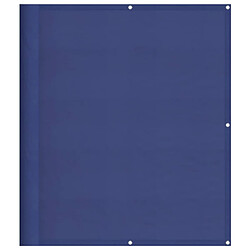 vidaXL Écran de balcon bleu 120x800 cm 100% polyester oxford